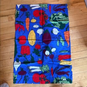 Baggu standard pillow case veggies